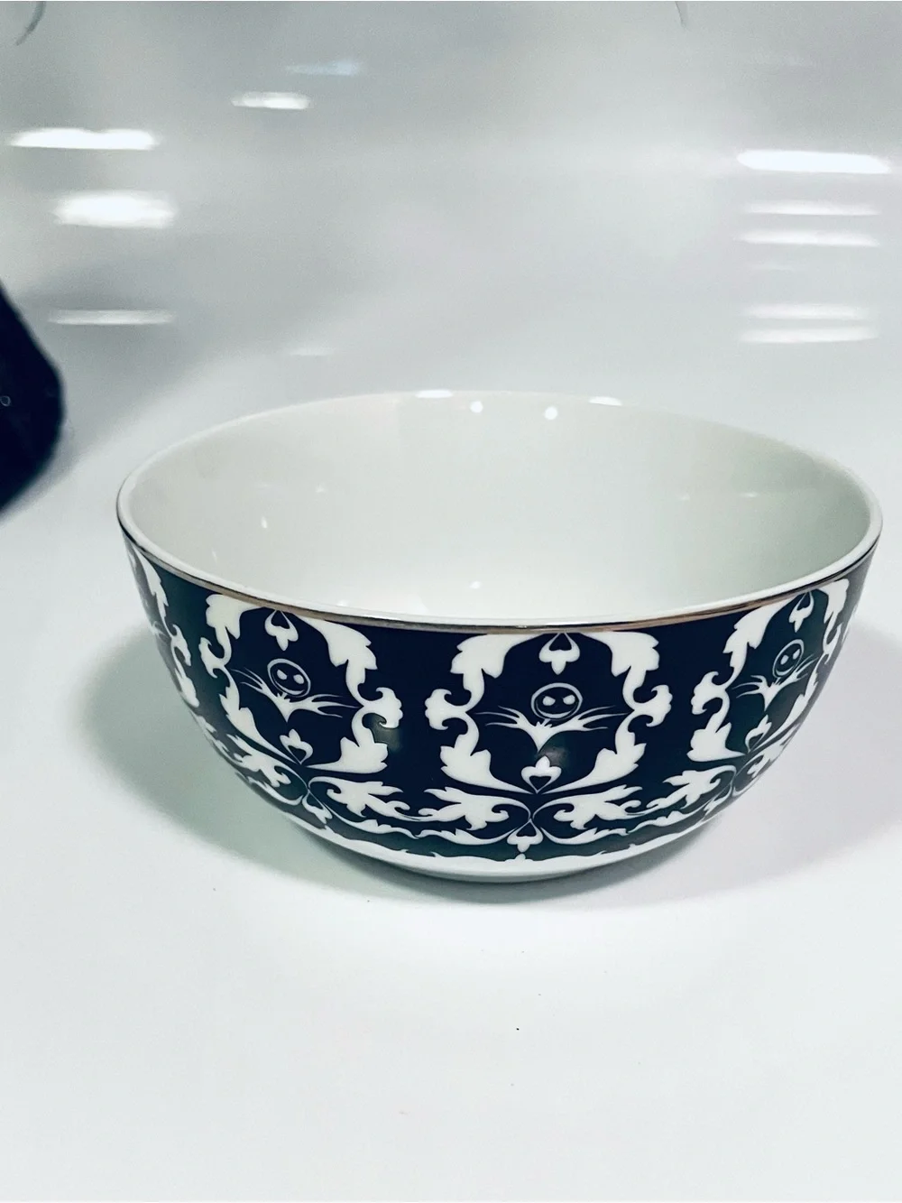 Disney's The Nightmare Before Christmas ceramic bowl with Jack Skellington